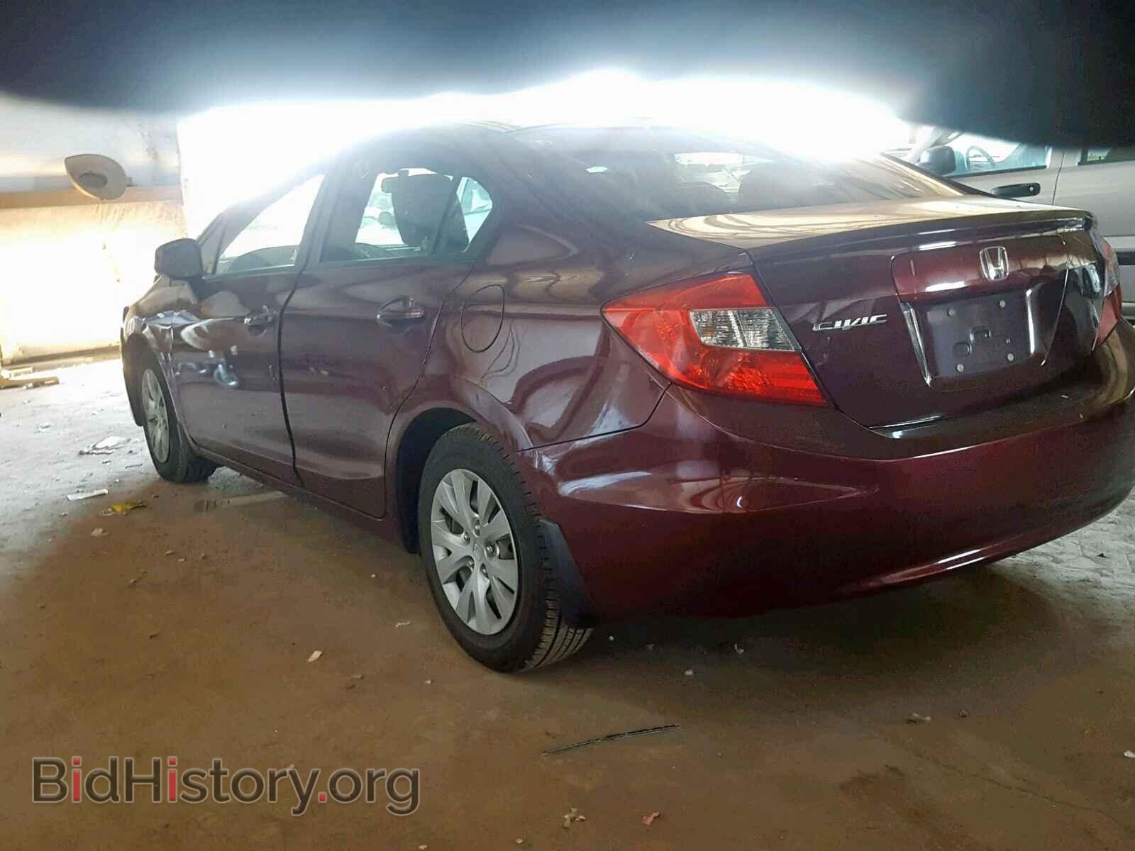 2012 HONDA CIVIC LX - VIN: JHMFB2F57CS005481 - Фото 3