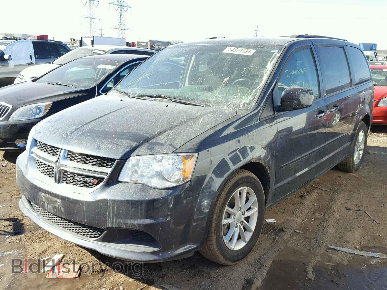 2014 DODGE CARAVAN - VIN: 2C4RDGCG6ER267458 - Фото 2