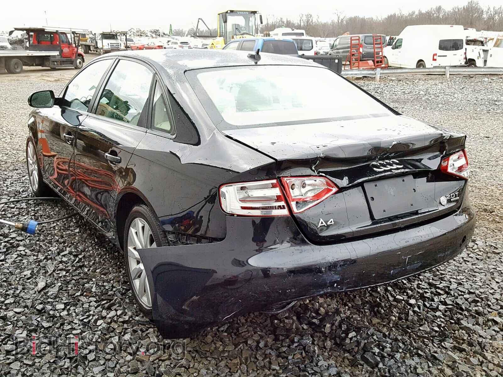 2012 AUDI A4 - VIN: WAUBFAFL3CN005129 - Фото 3