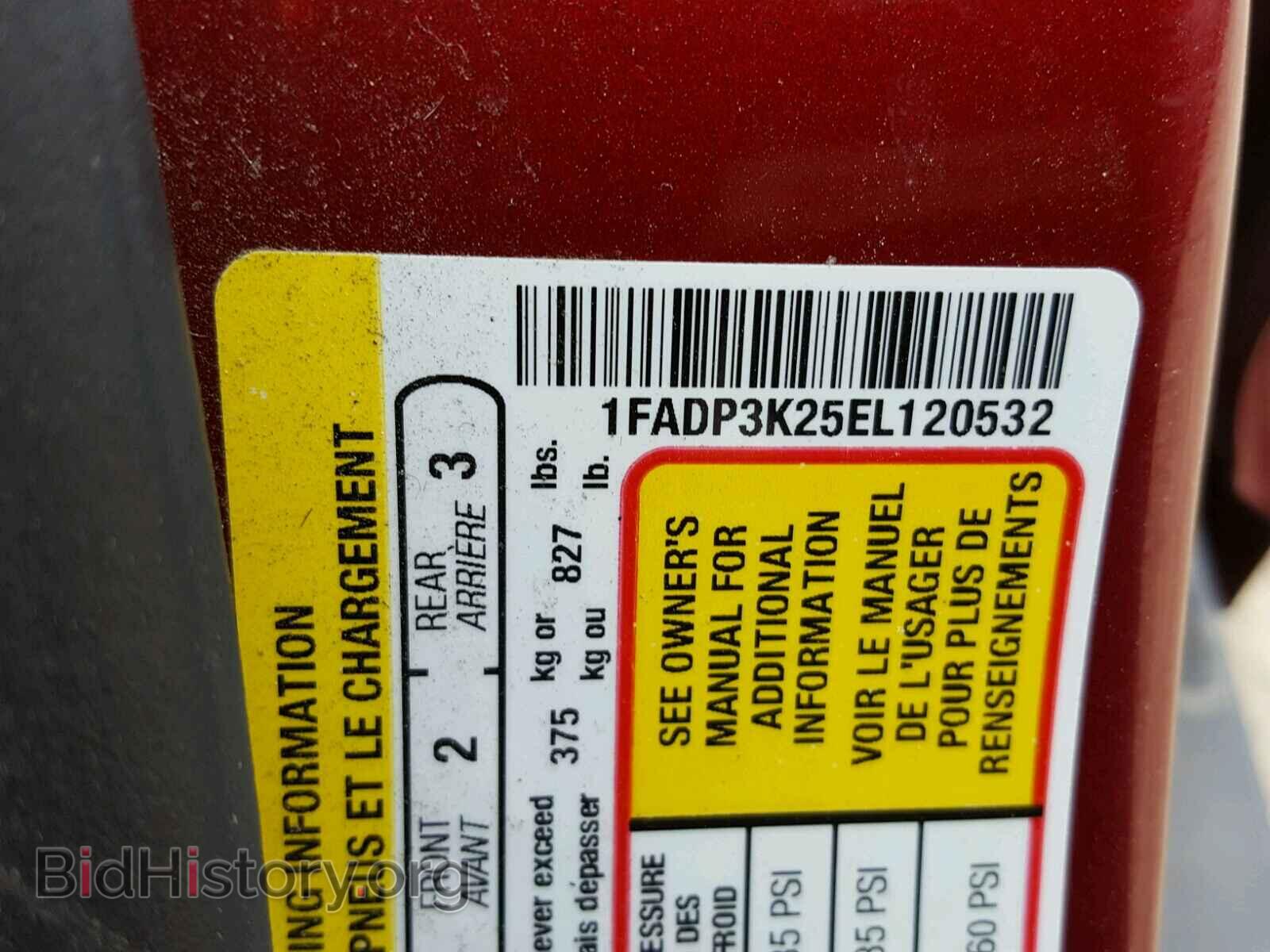 2014 FORD FOCUS - VIN: 1FADP3K25EL120532 - Photo 10
