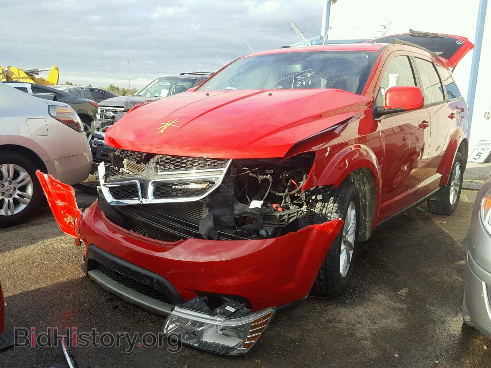 2013 DODGE JOURNEY - VIN: 3C4PDCBG8DT503122 - Фото 2