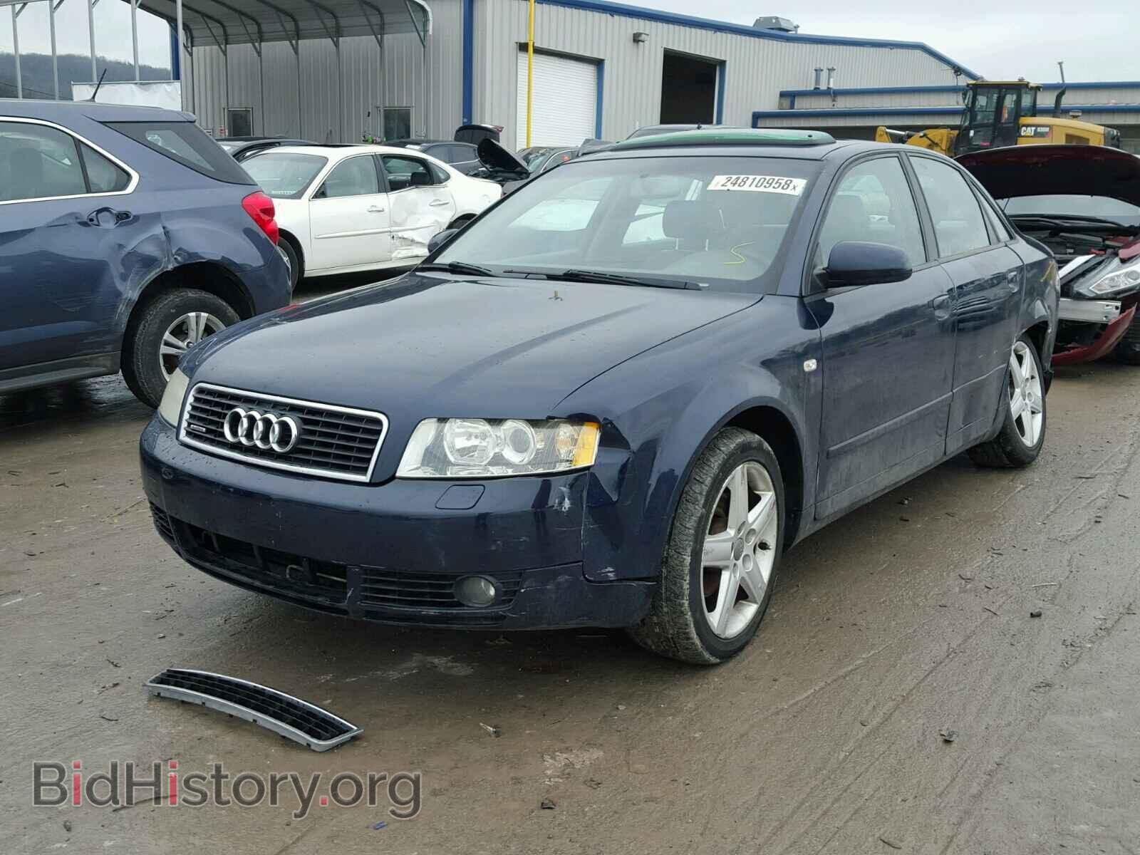 2005 AUDI A4 - VIN: WAULC68E25A095747 - Фото 2