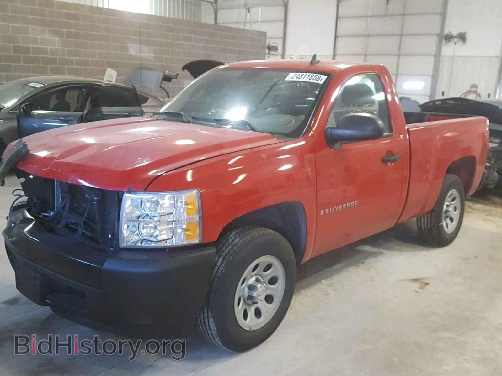 2007 CHEVROLET SILVERADO - VIN: 1GCEC14C97Z549211 - Фото 2
