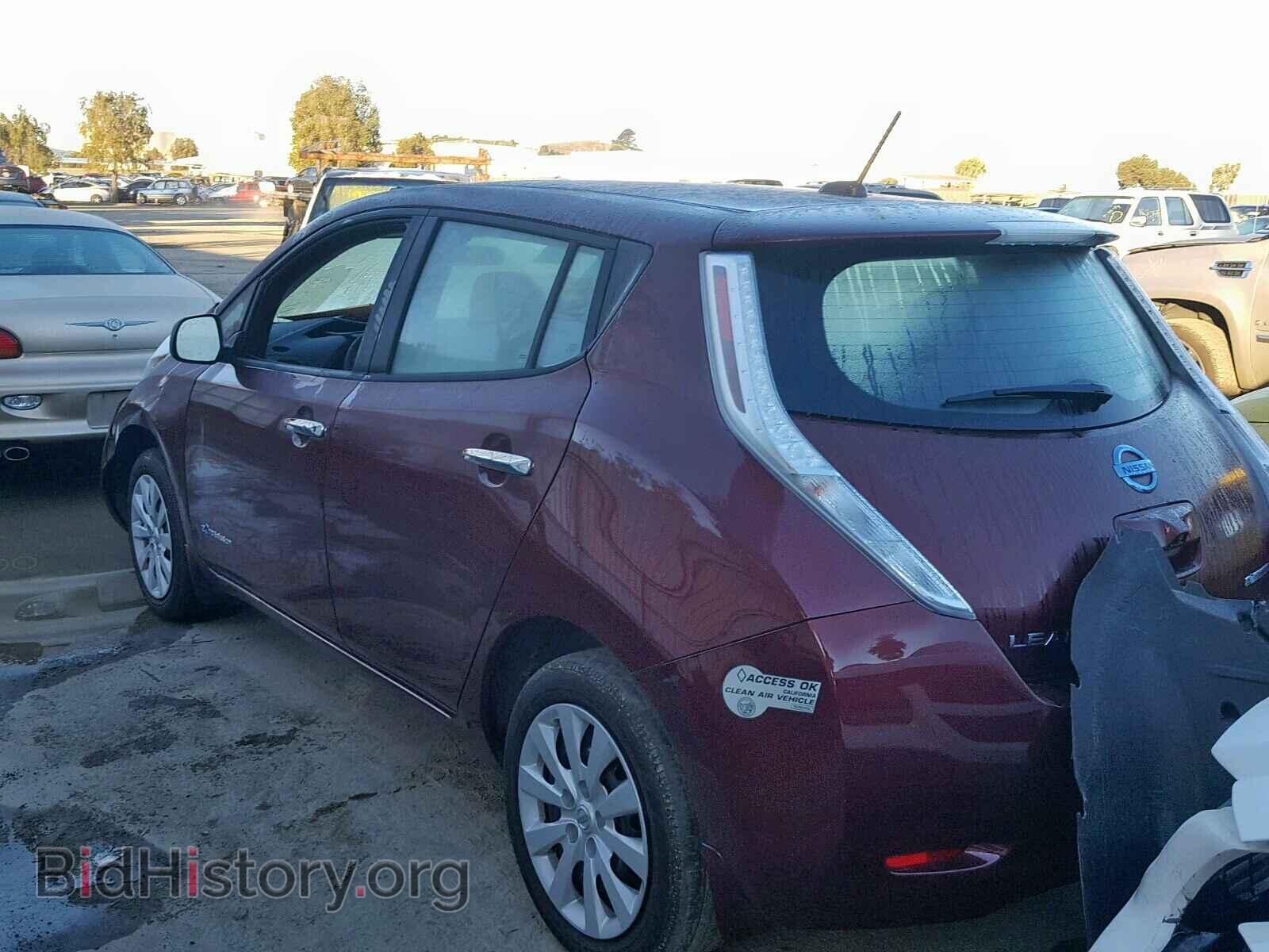 2017 NISSAN LEAF - VIN: 1N4BZ0CP8HC308489 - Фото 3