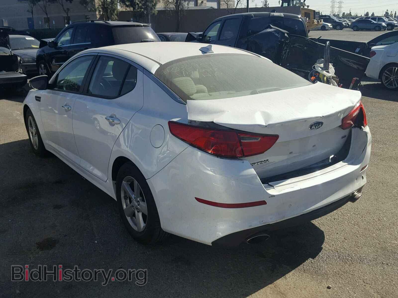 2015 KIA OPTIMA - VIN: 5XXGM4A75FG423251 - Фото 3