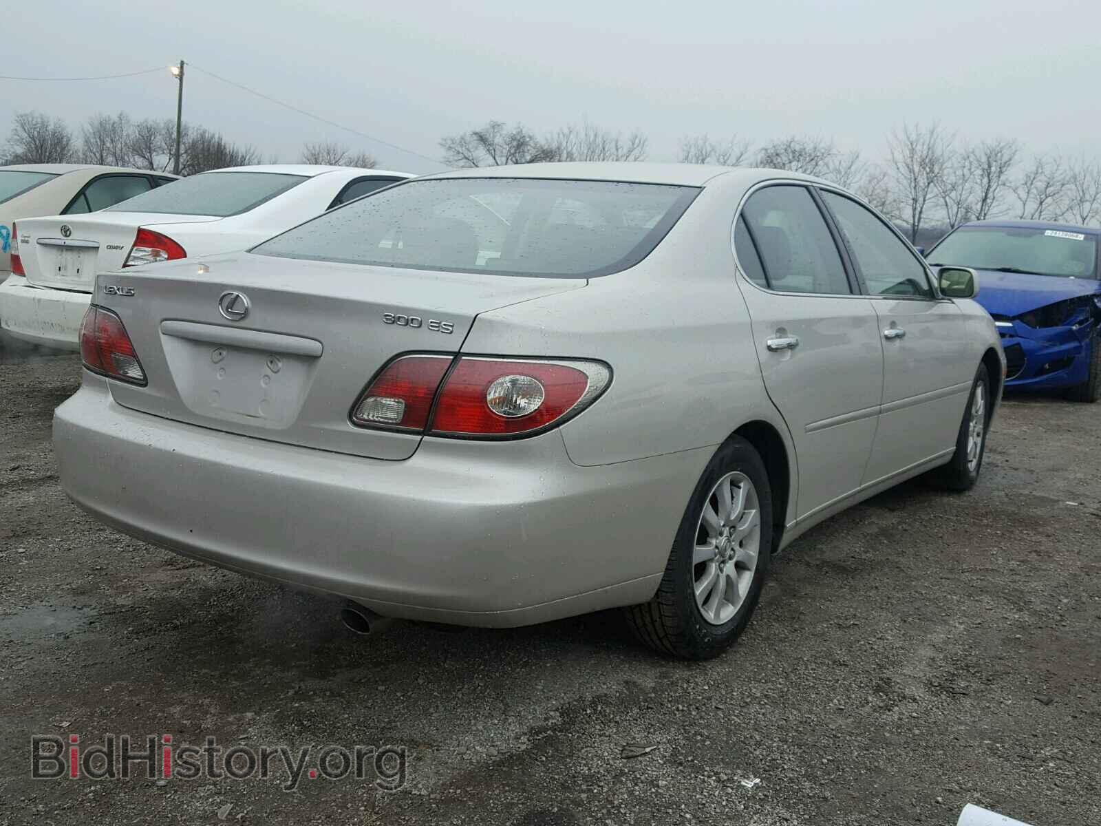 2003 LEXUS ES300 - VIN: JTHBF30G030103444 - Фото 4