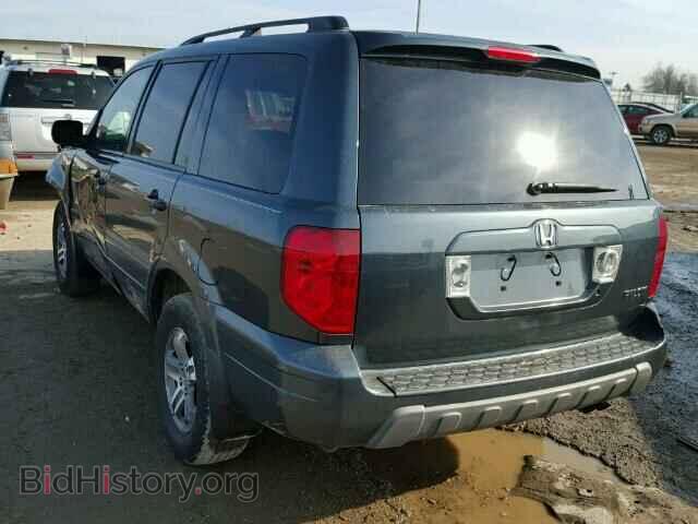 2005 HONDA PILOT - VIN: 5FNYF18435B015163 - Фото 3