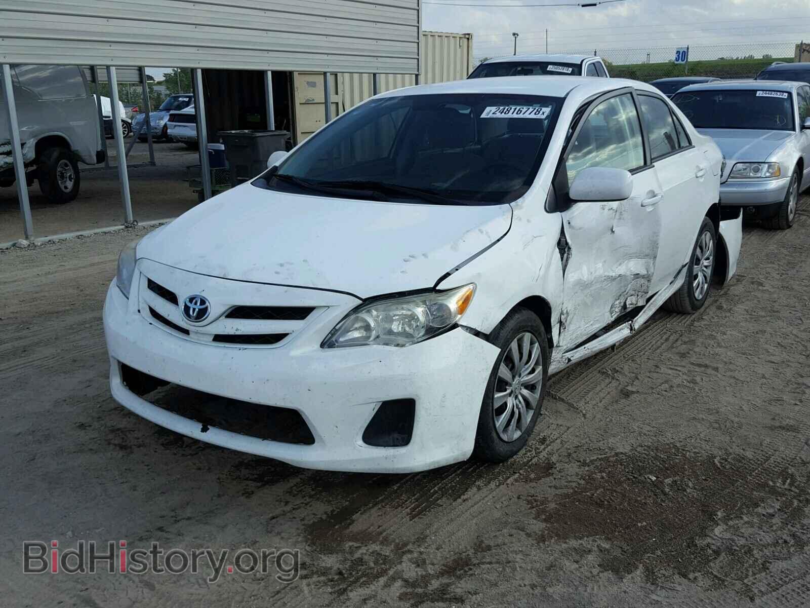 2012 TOYOTA COROLLA BA - VIN: 2T1BU4EE4CC783617 - Фото 2