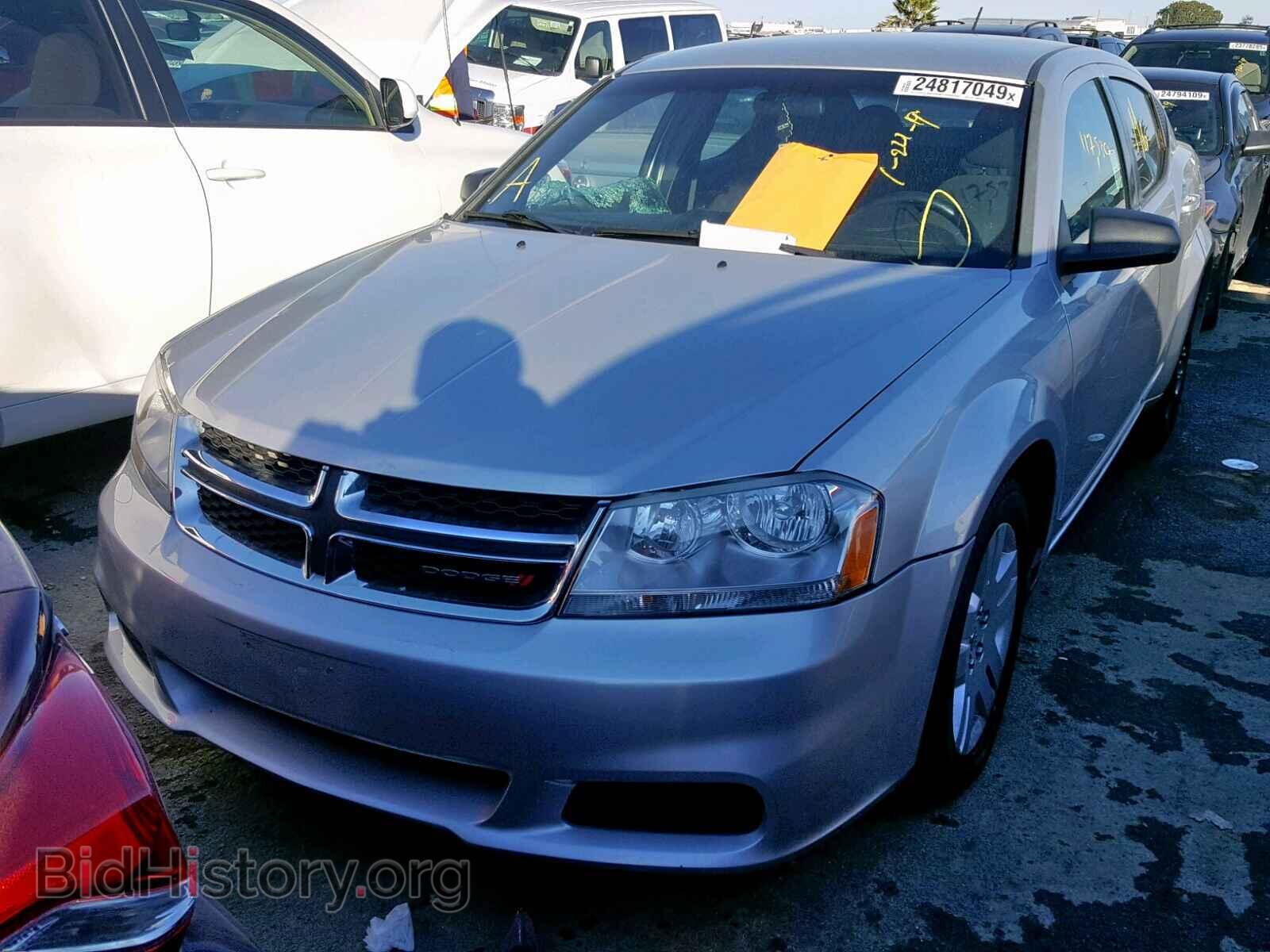 2012 DODGE AVENGER - VIN: 1C3CDZAG5CN264327 - Фото 2