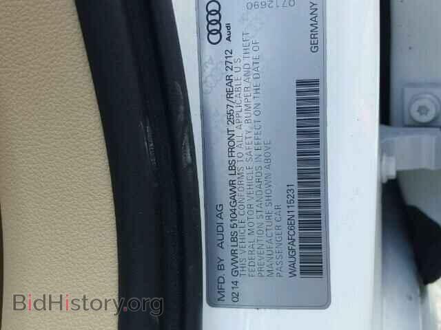 2014 AUDI A6 - VIN: WAUGFAFC6EN115231 - Photo 10