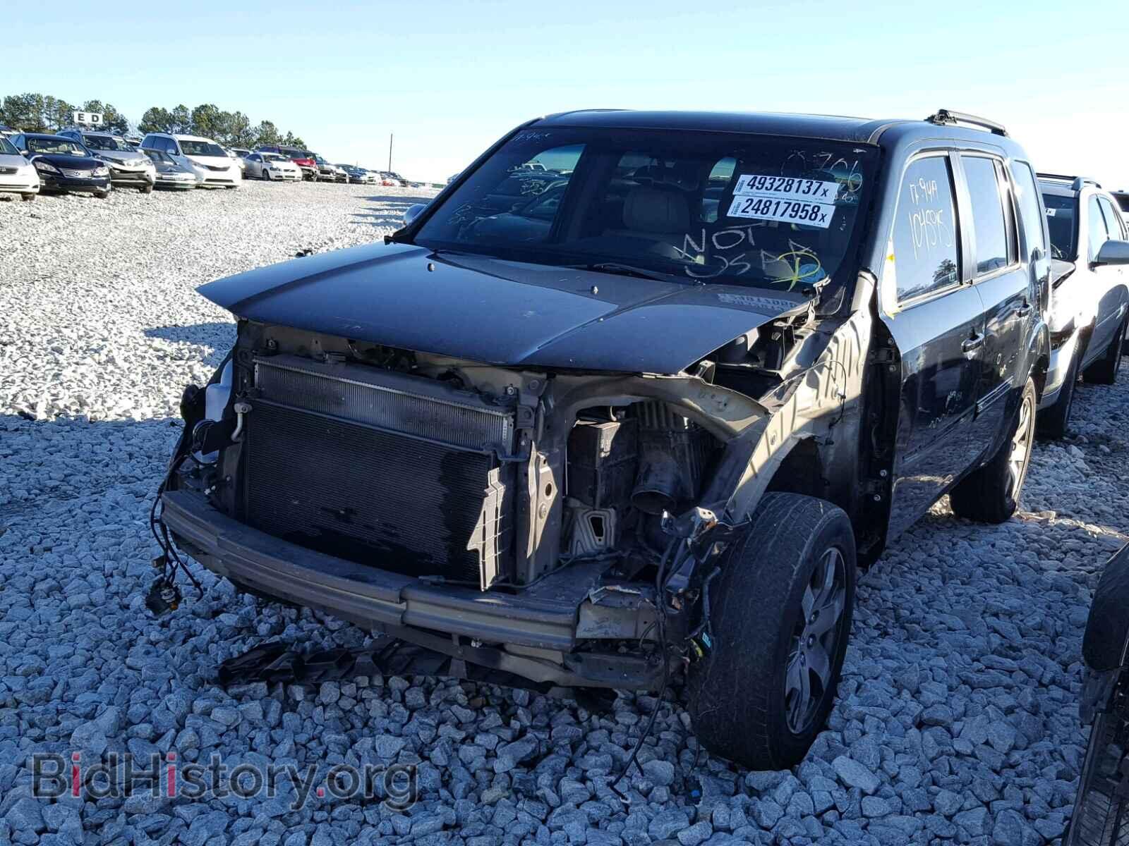 2012 HONDA PILOT - VIN: 5FNYF3H91CB020706 - Фото 2