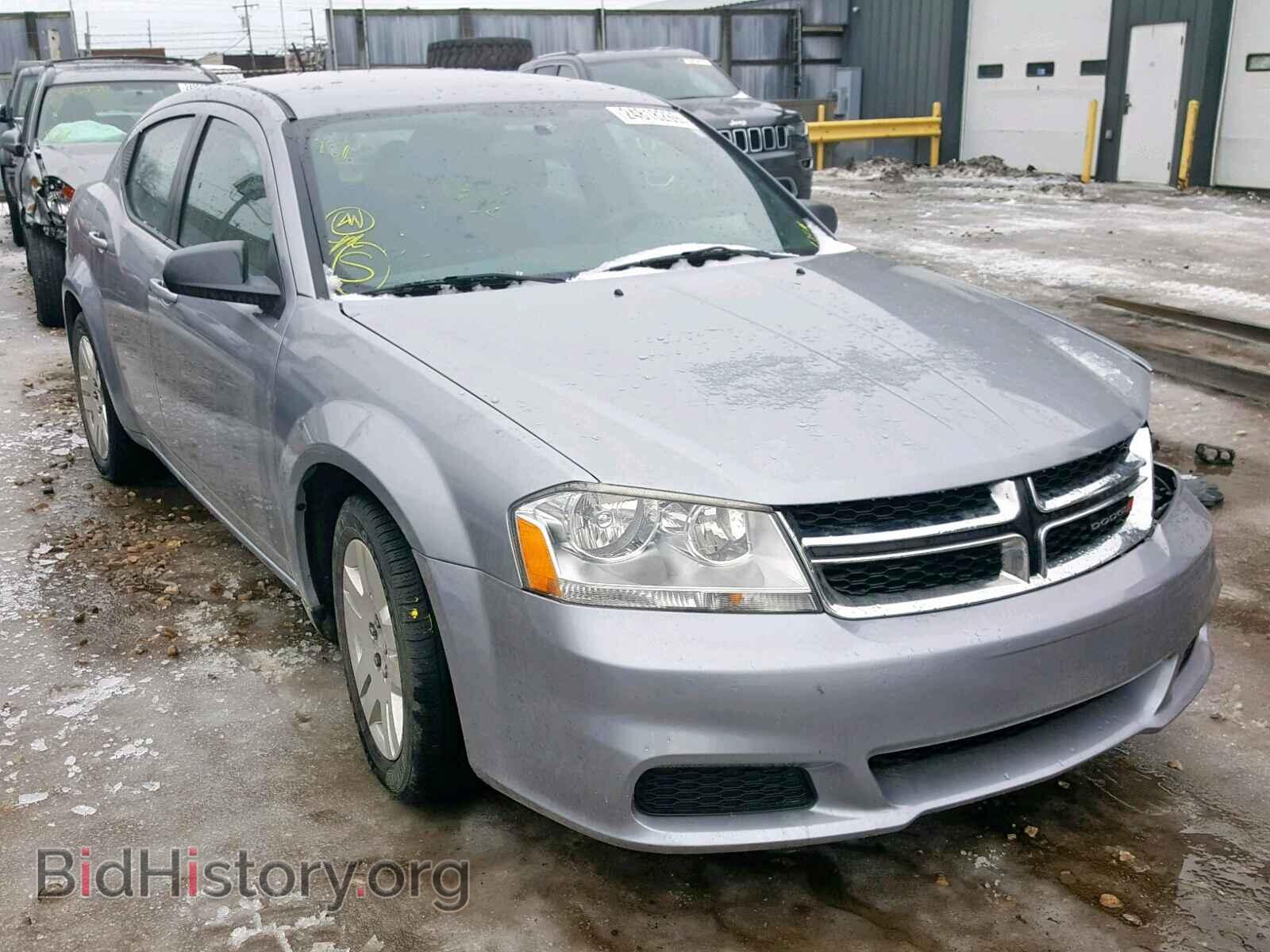 Photo 1C3CDZAB0EN130218 - DODGE AVENGER 2014