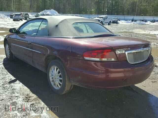 2002 CHRYSLER SEBRING - VIN: 1C3EL55R52N221895 - Фото 3