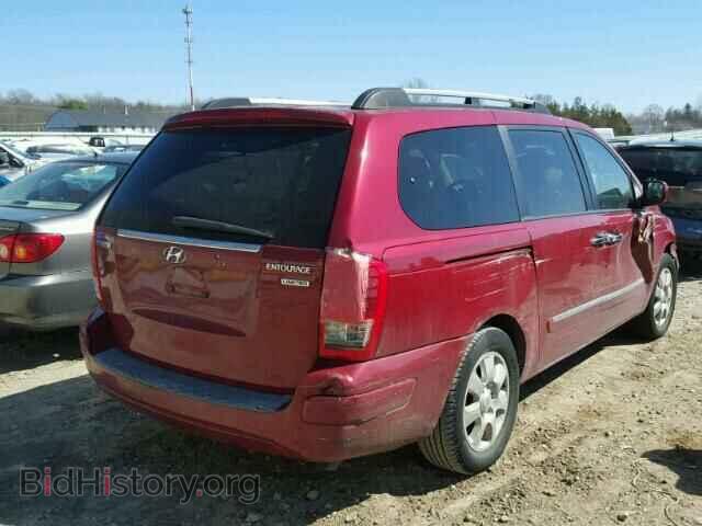 2007 HYUNDAI ENTOURAGE - VIN: KNDMC233676014972 - Фото 4