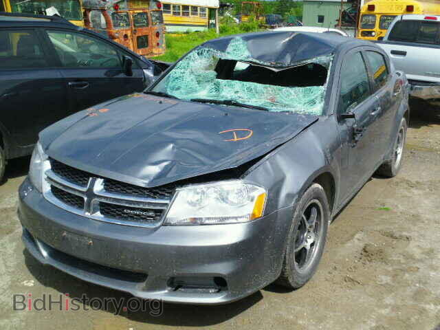 2012 DODGE AVENGER - VIN: 1C3CDZCB9CN196180 - Фото 2