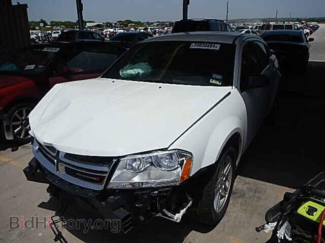 2014 DODGE AVENGER - VIN: 1C3CDZAG0EN222179 - Фото 2
