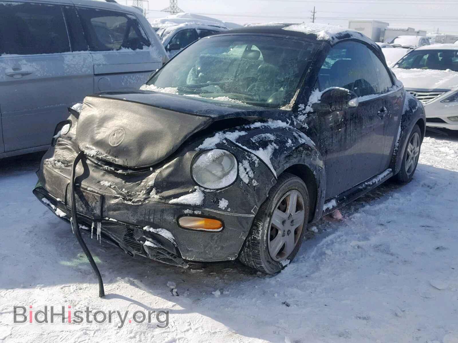 2003 VOLKSWAGEN BEETLE - VIN: 3VWCK21Y23M303383 - Фото 2