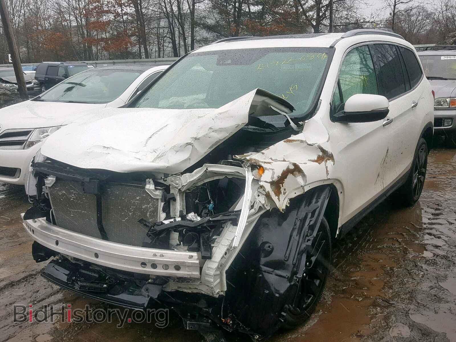 2017 HONDA PILOT ELIT - VIN: 5FNYF6H08HB040364 - Photo 2