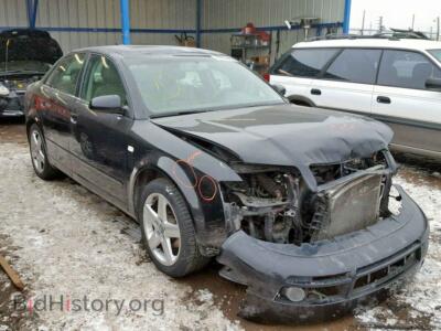 2005 Audi A4 A4 1.8T QU, black — VIN WAULC68E35A041101, Copart