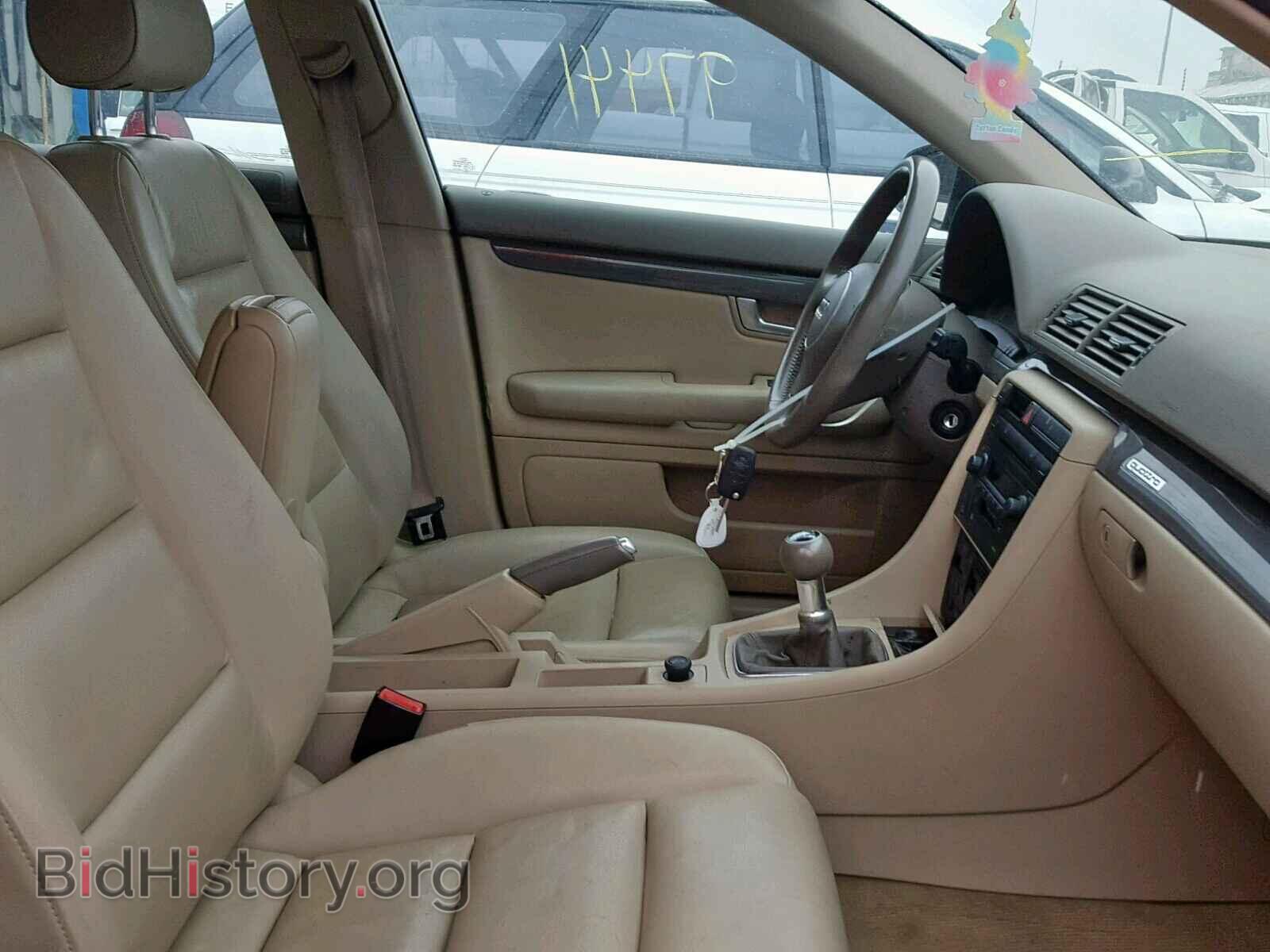 2005 AUDI A4 - VIN: WAULC68E35A041101 - Фото 5