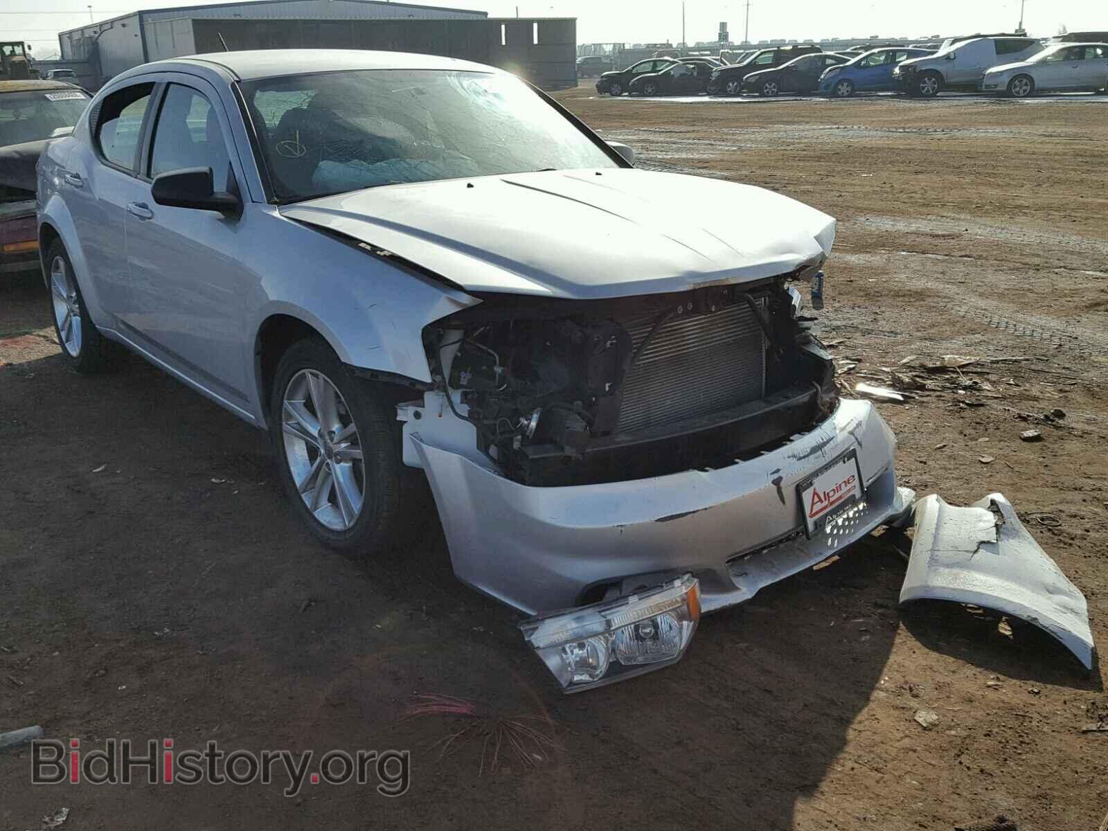 Фотография 1C3CDZAG1CN254457 - DODGE AVENGER 2012