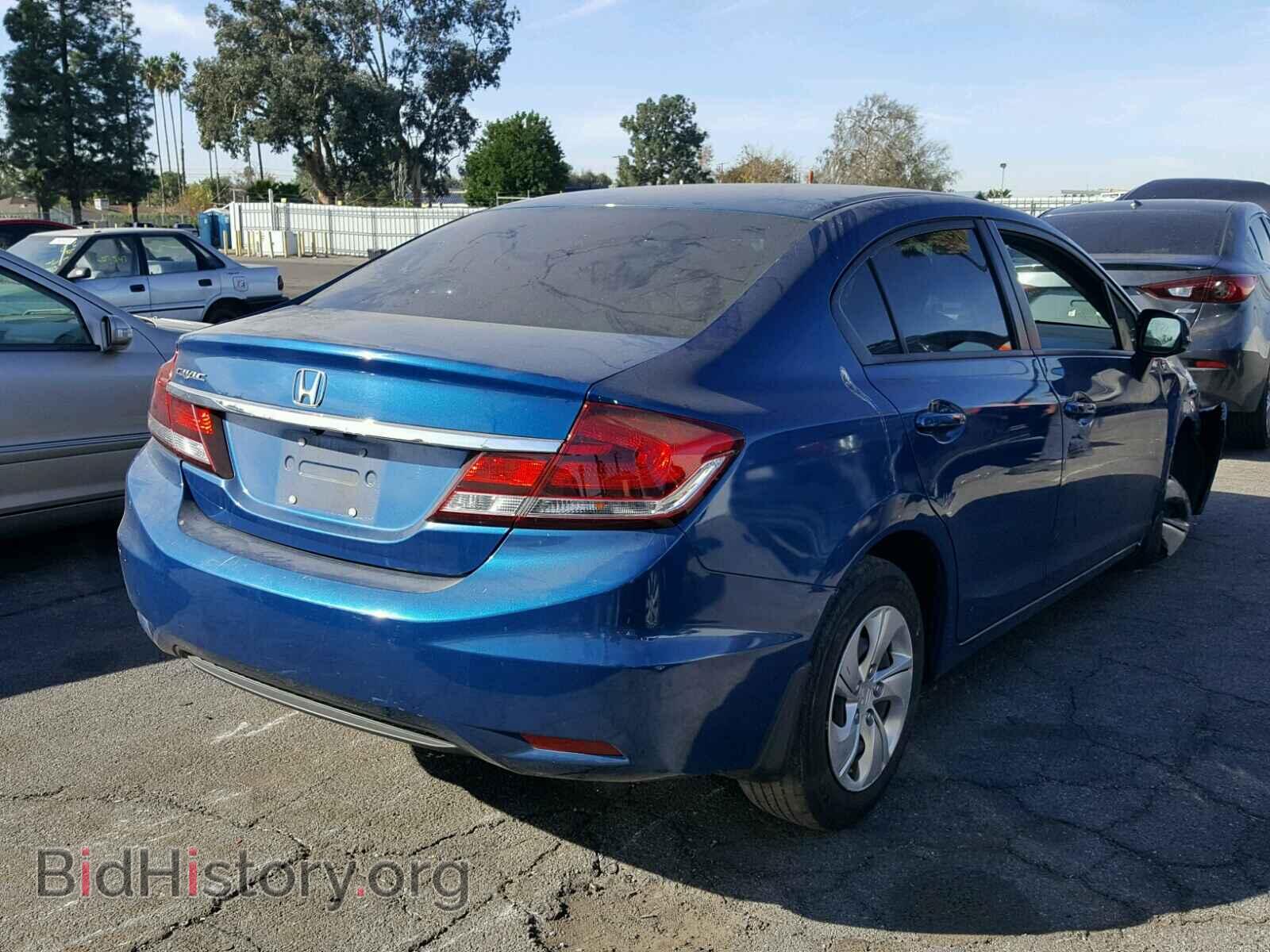 2013 HONDA CIVIC - VIN: 19XFB2F59DE293963 - Фото 4