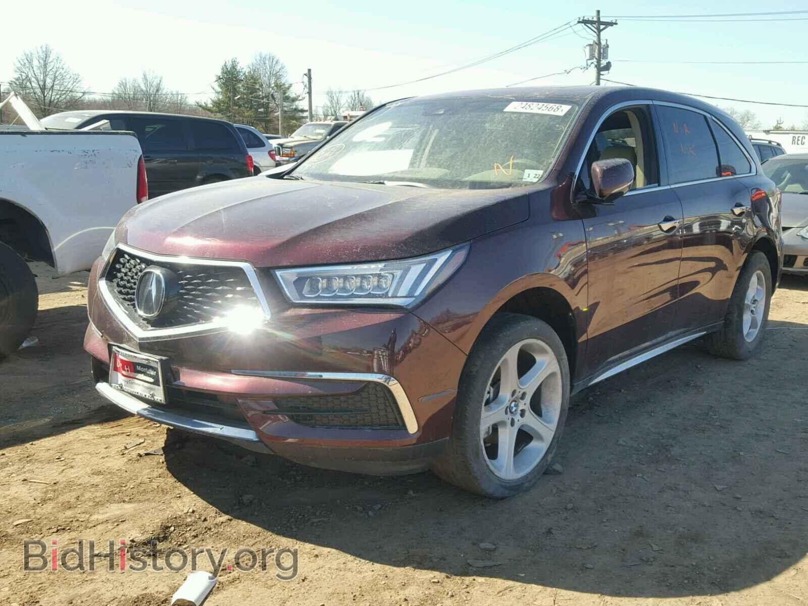 2017 ACURA MDX - VIN: 5FRYD4H38HB015385 - Фото 2