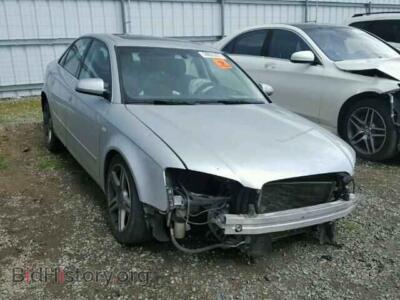 2005 Audi A4 A4 3.2 QUA, серебристый — VIN WAUDG68EX5A515747, Copart