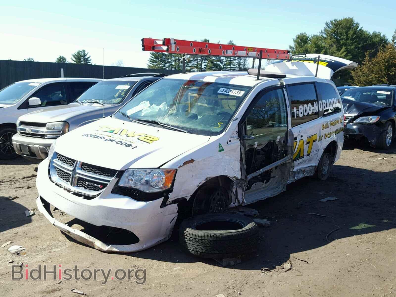 2017 DODGE CARAVAN - VIN: 2C4RDGBG4HR615747 - Фото 2