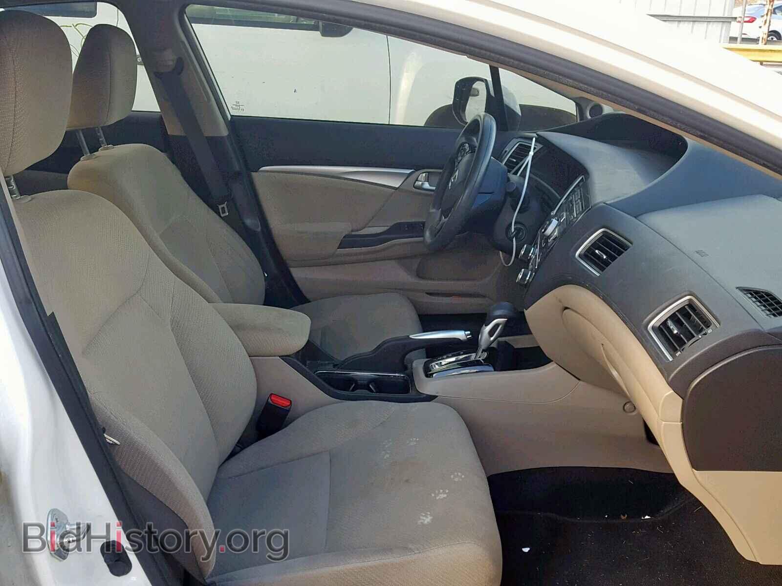 2013 HONDA CIVIC - VIN: 2HGFB2F87DH544043 - Фото 5