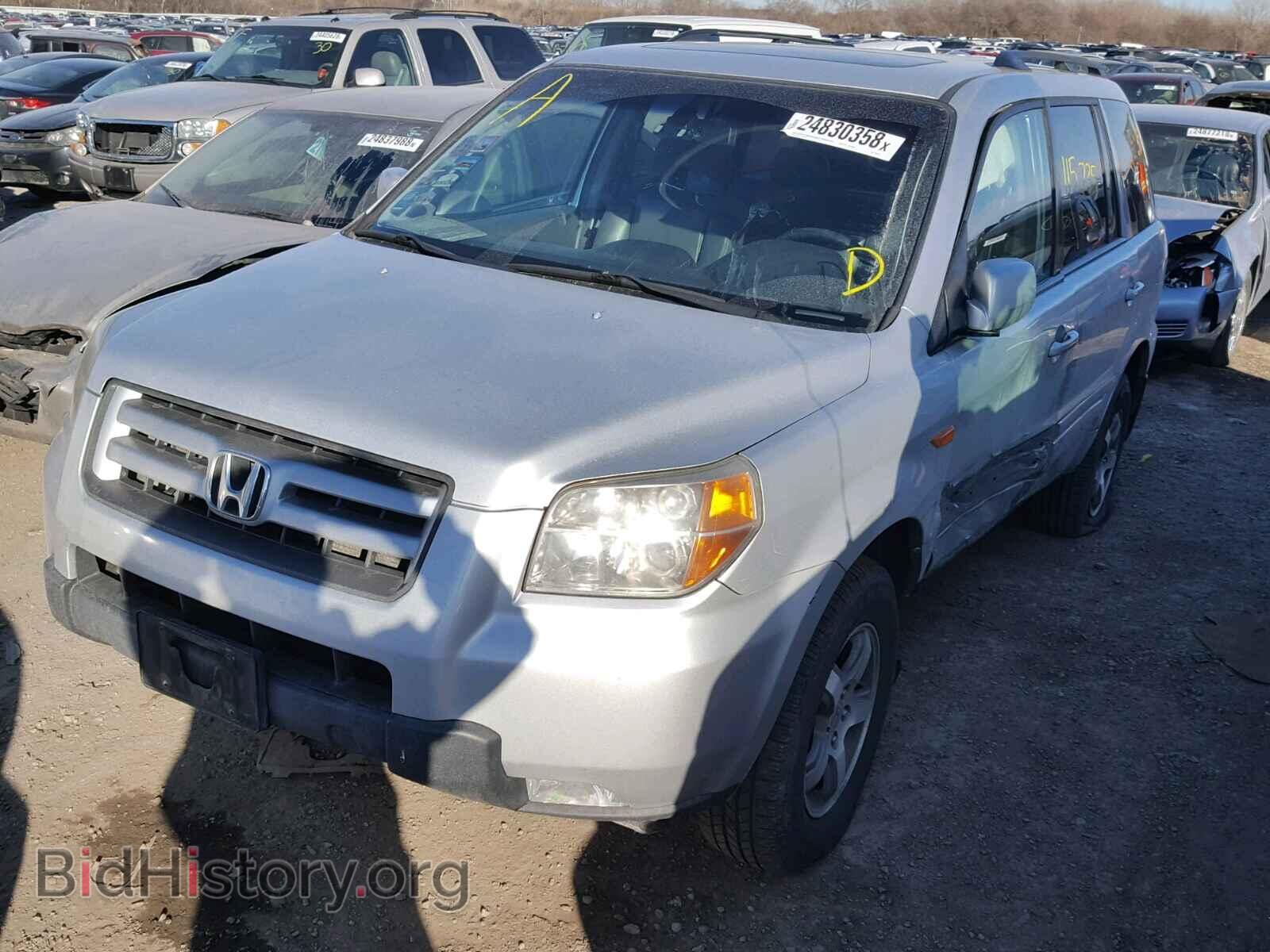 2007 HONDA PILOT - VIN: 5FNYF18657B020322 - Фото 2