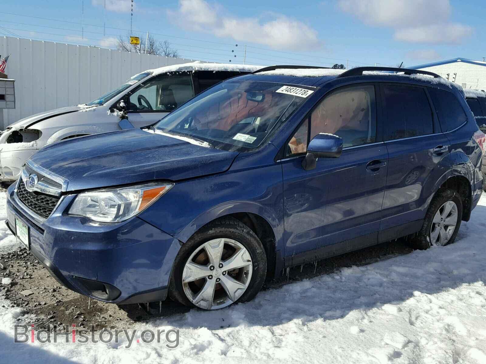 2014 SUBARU FORESTER - VIN: JF2SJAHC5EH461313 - Фото 2