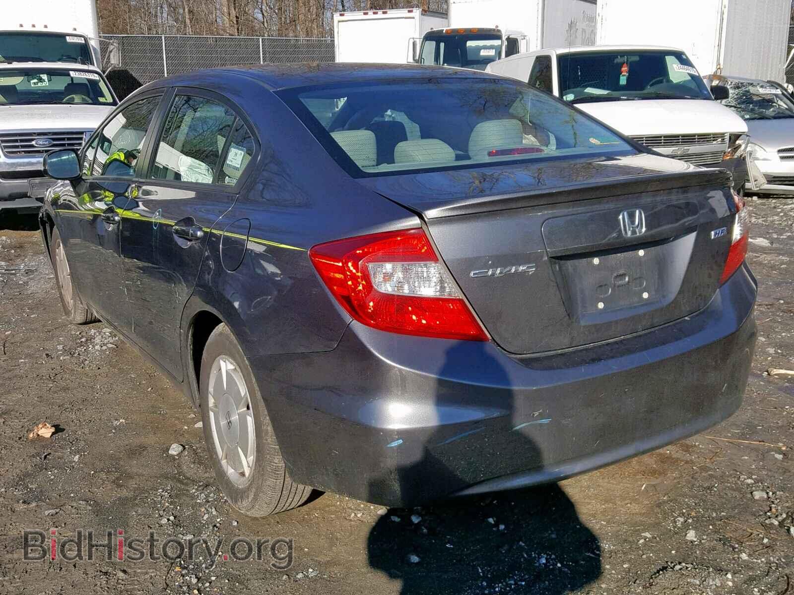 2012 HONDA CIVIC - VIN: 2HGFB2F65CH325322 - Фото 3