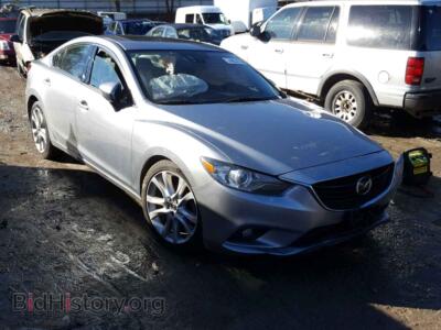 2014 Mazda 6 6 Grand TO, silver — VIN JM1GJ1W63E1124018, Copart