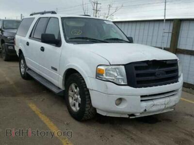 2008 Ford EXPEDITION, white — VIN 1FMFK16518LA83943, Copart