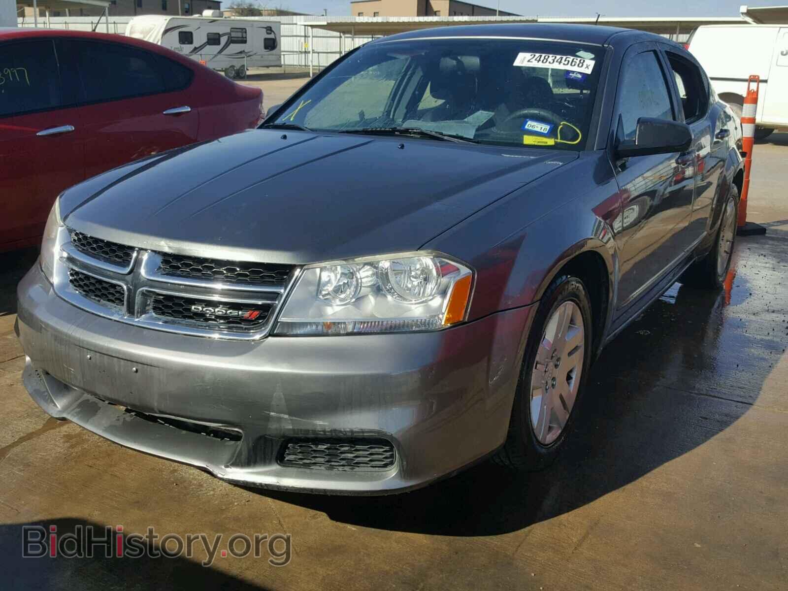 2012 DODGE AVENGER - VIN: 1C3CDZAB4CN322481 - Фото 2