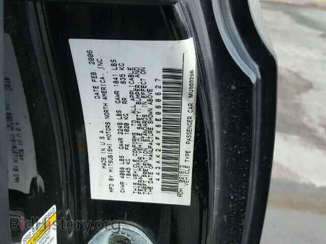 2006 MITSUBISHI ECLIPSE - VIN: 4A3AK24FX6E060627 - Photo 10