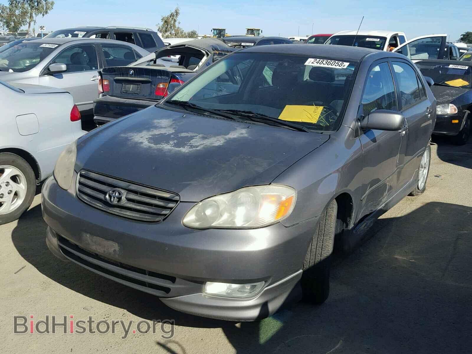 2003 TOYOTA COROLLA - VIN: 1NXBR32E73Z186394 - Фото 2