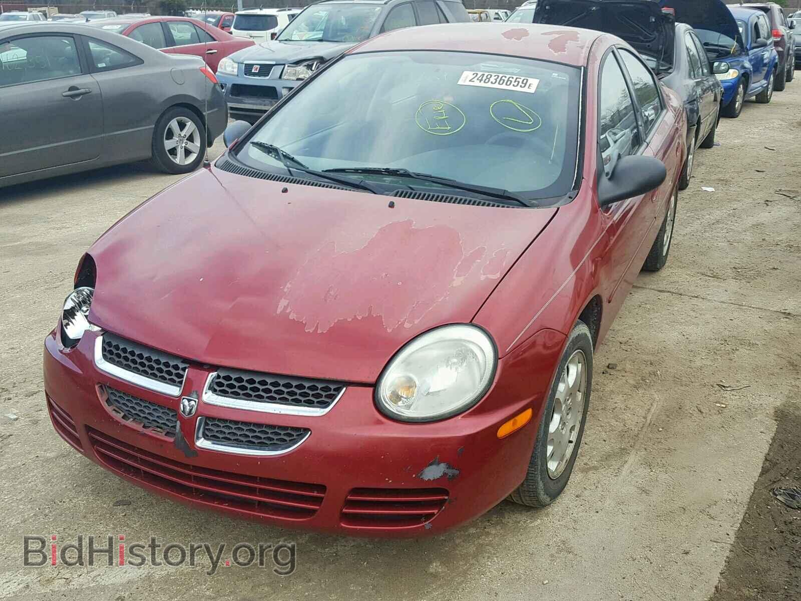 2005 DODGE NEON - VIN: 1B3ES56C95D155145 - Фото 2