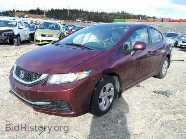 2013 HONDA CIVIC - VIN: 2HGFB2F45DH009418 - Фото 2