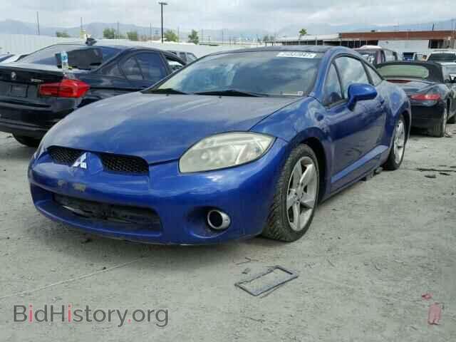 2006 MITSUBISHI ECLIPSE - VIN: 4A3AK34T76E008593 - Фото 2