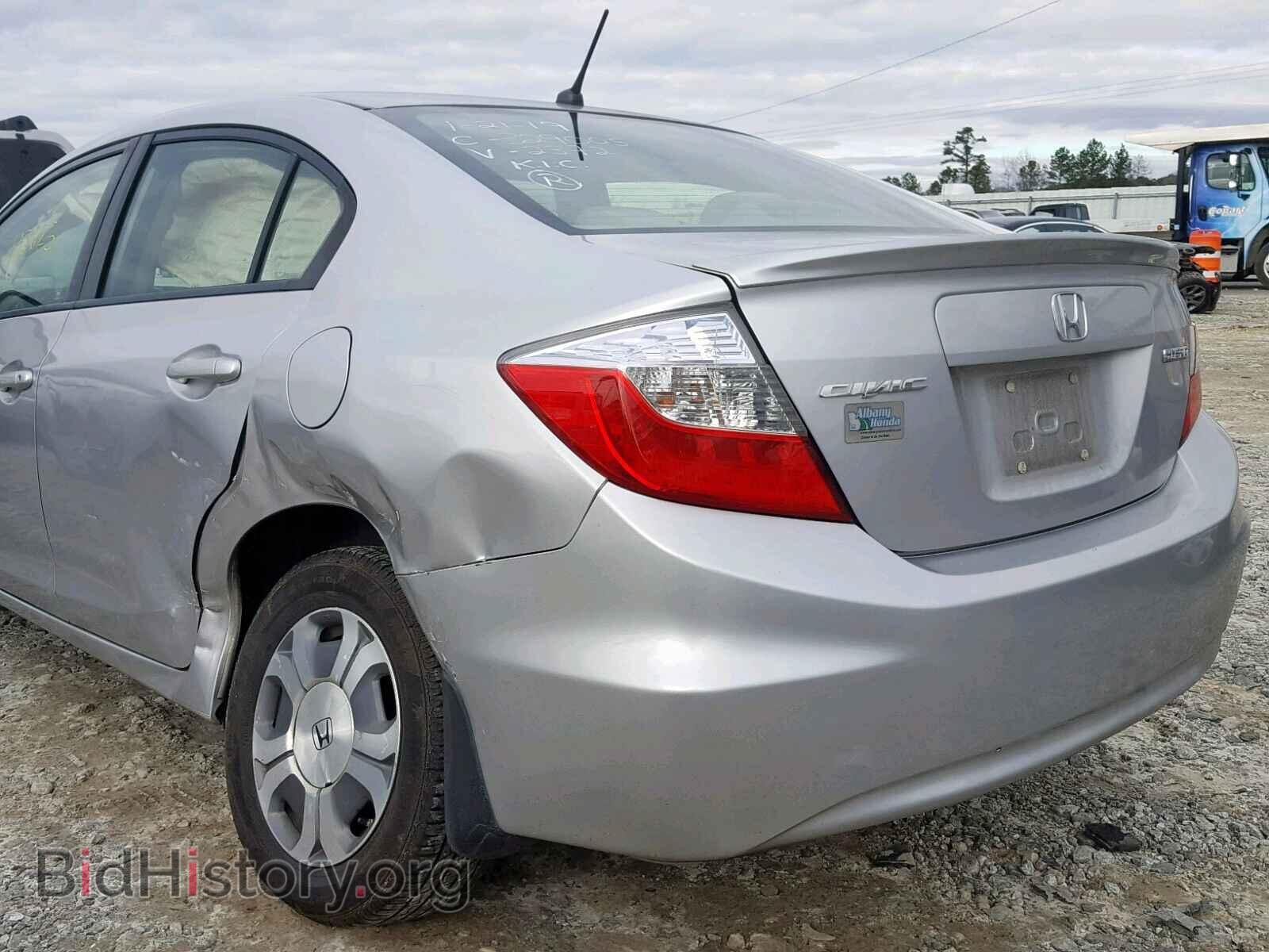 2012 HONDA CIVIC - VIN: JHMFB4F27CS002372 - Фото 9