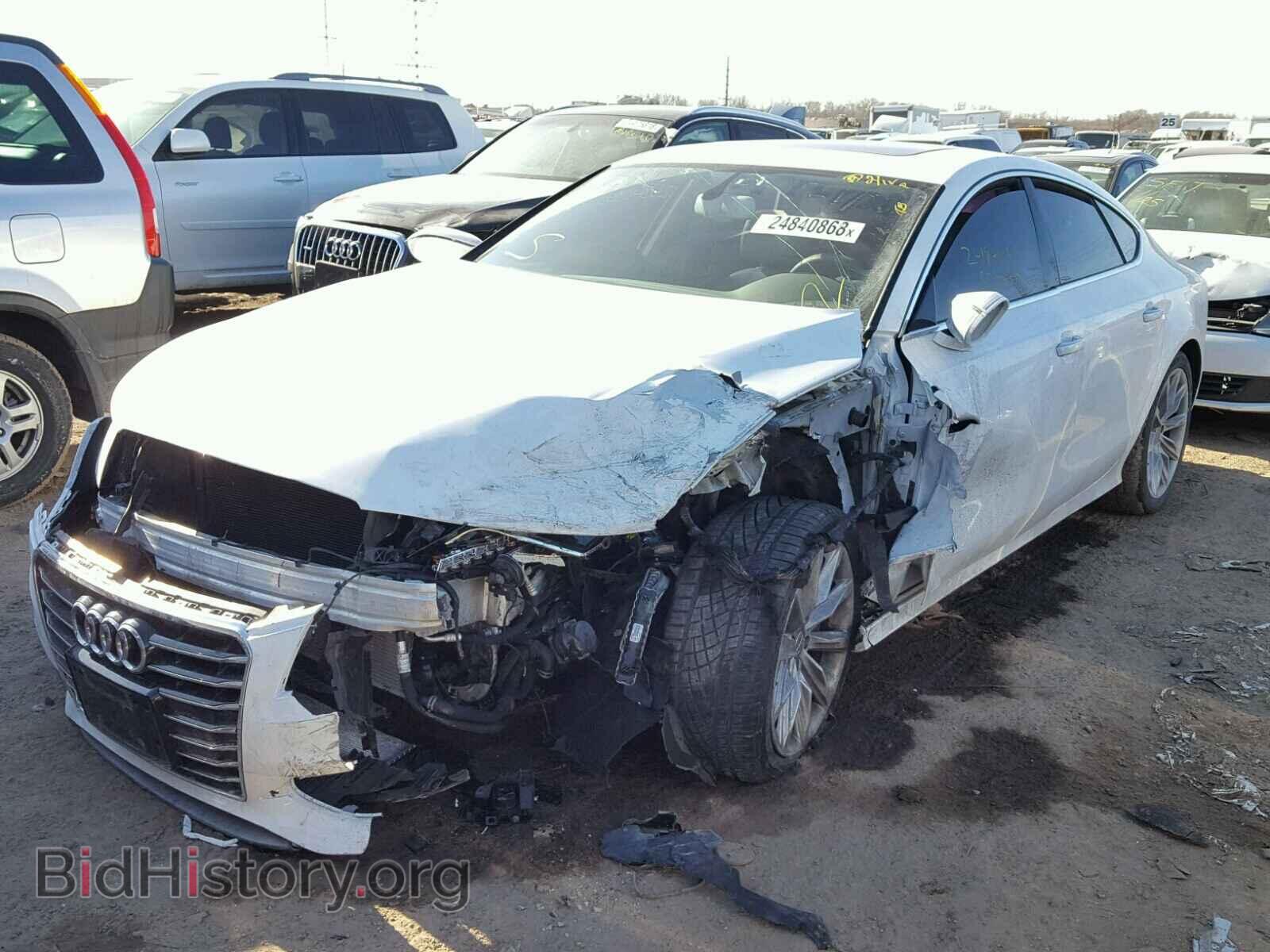2012 AUDI A7 - VIN: WAUSGAFC0CN006123 - Фото 2