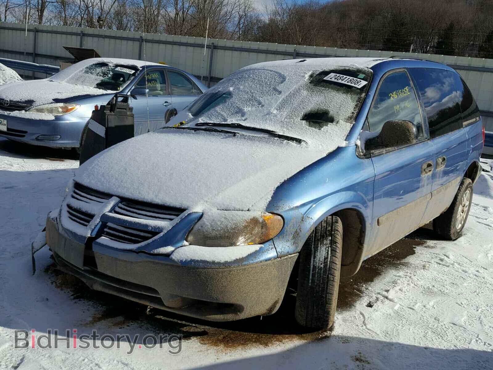 2007 DODGE CARAVAN - VIN: 1D4GP25R47B128756 - Фото 2