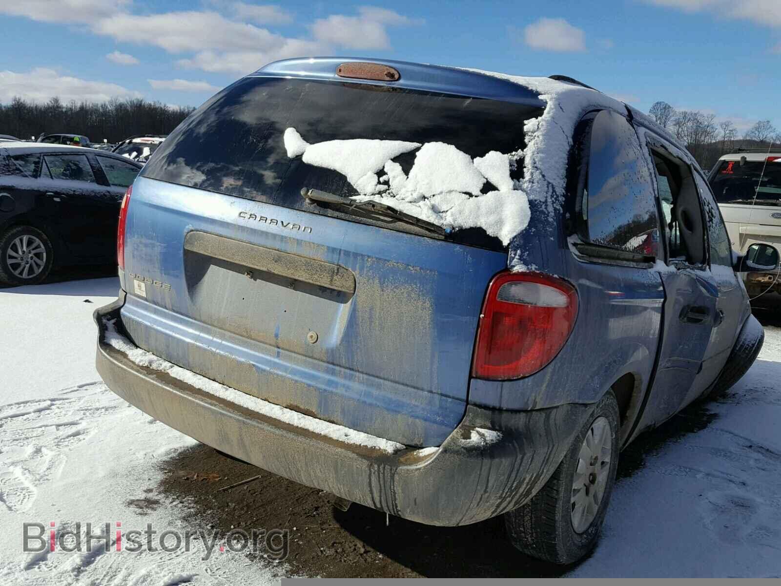 2007 DODGE CARAVAN - VIN: 1D4GP25R47B128756 - Фото 4