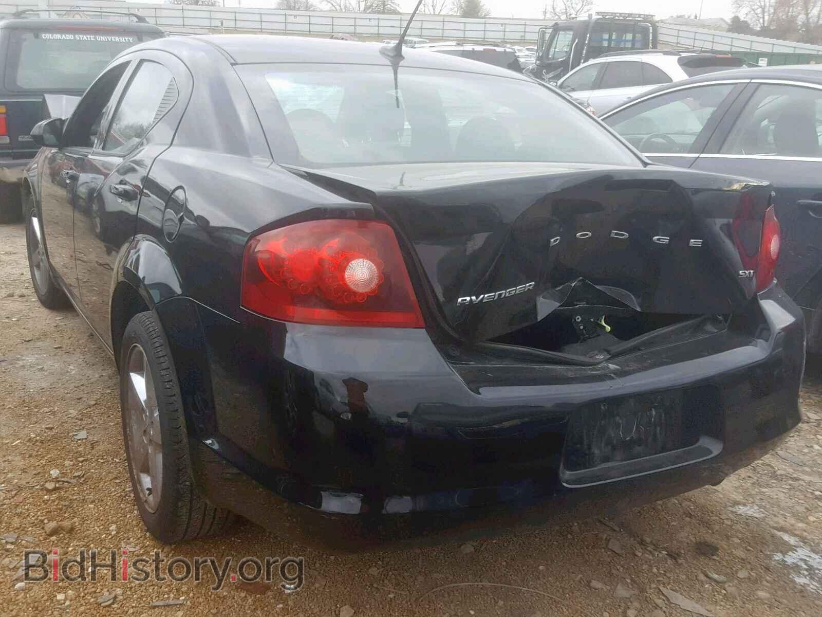 2012 DODGE AVENGER - VIN: 1C3CDZCBXCN281111 - Фото 3