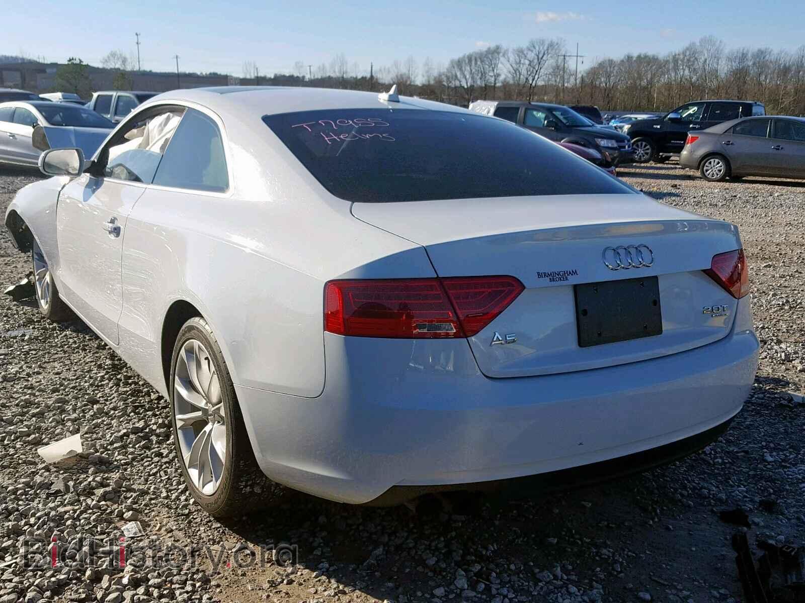 2013 AUDI A5 PREMIUM - VIN: WAUCFAFRXDA019336 - Photo 3