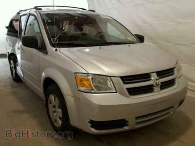 2010 Dodge CARAVAN Grand Cara, silver — VIN 2D4RN4DE3AR139667, Copart