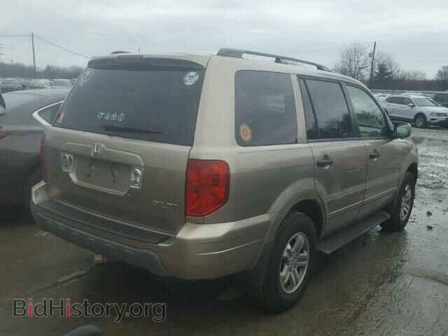 2005 HONDA PILOT - VIN: 2HKYF18675H563024 - Фото 4