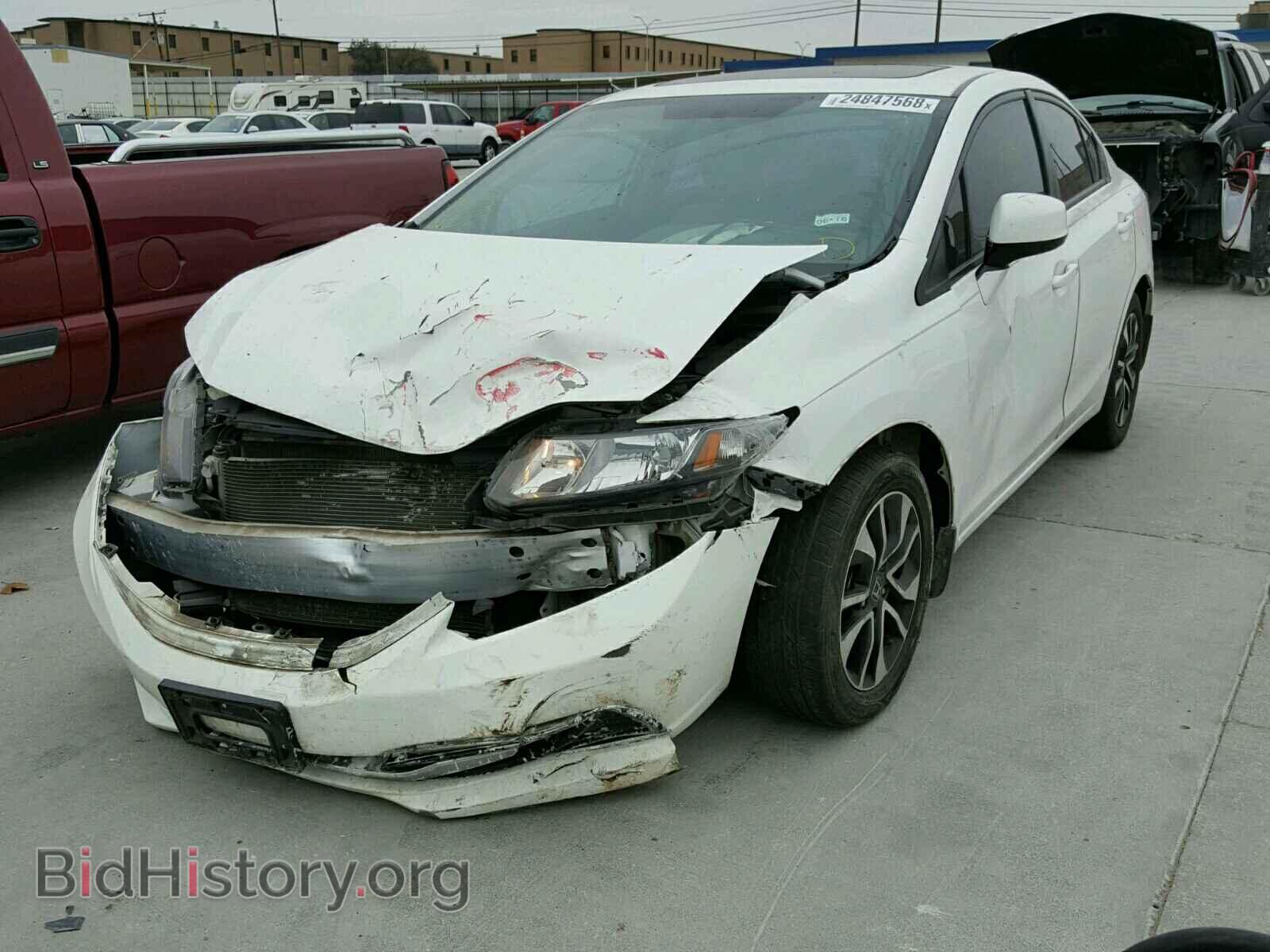 2013 HONDA CIVIC - VIN: 19XFB2F81DE090706 - Фото 2